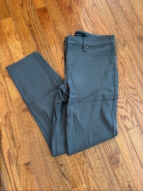 Calvin Klein Gray Stretch Casual Pants